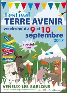 affiche festival terre avenir veneux-les-sablons septembre 2017