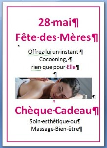 affiche fête des mères essences et cocooning moret sur loing