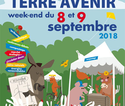 affiche du festival terre avenir veneux les sablons 8 et 9 septembre 2018