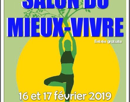 affiche du salon du Mieux-Vivre Varennes sur seine février 2019